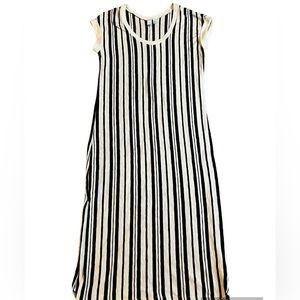 Easy Striped midi/maxi dress